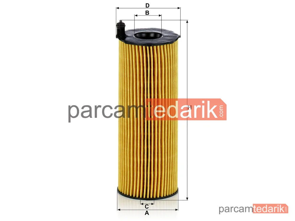 MANN FILTER HU831X | Yağ Filtresi — Audi A8 3.0 TDI Quattro 03-10