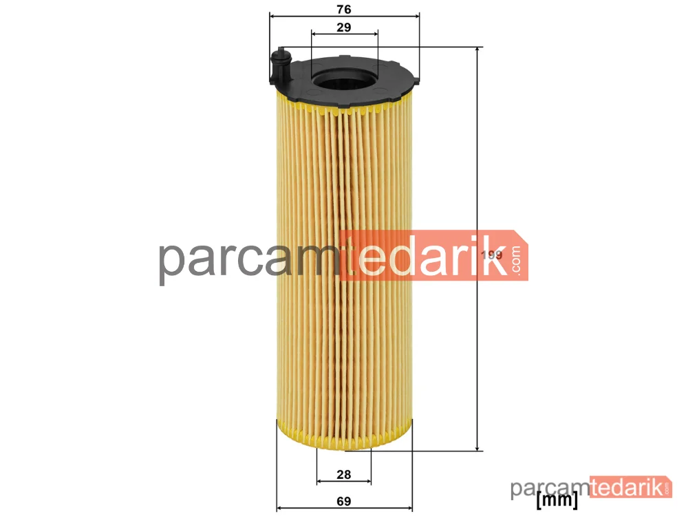 MANN FILTER HU831X | Yağ Filtresi — Audi A8 3.0 TDI Quattro 03-10
