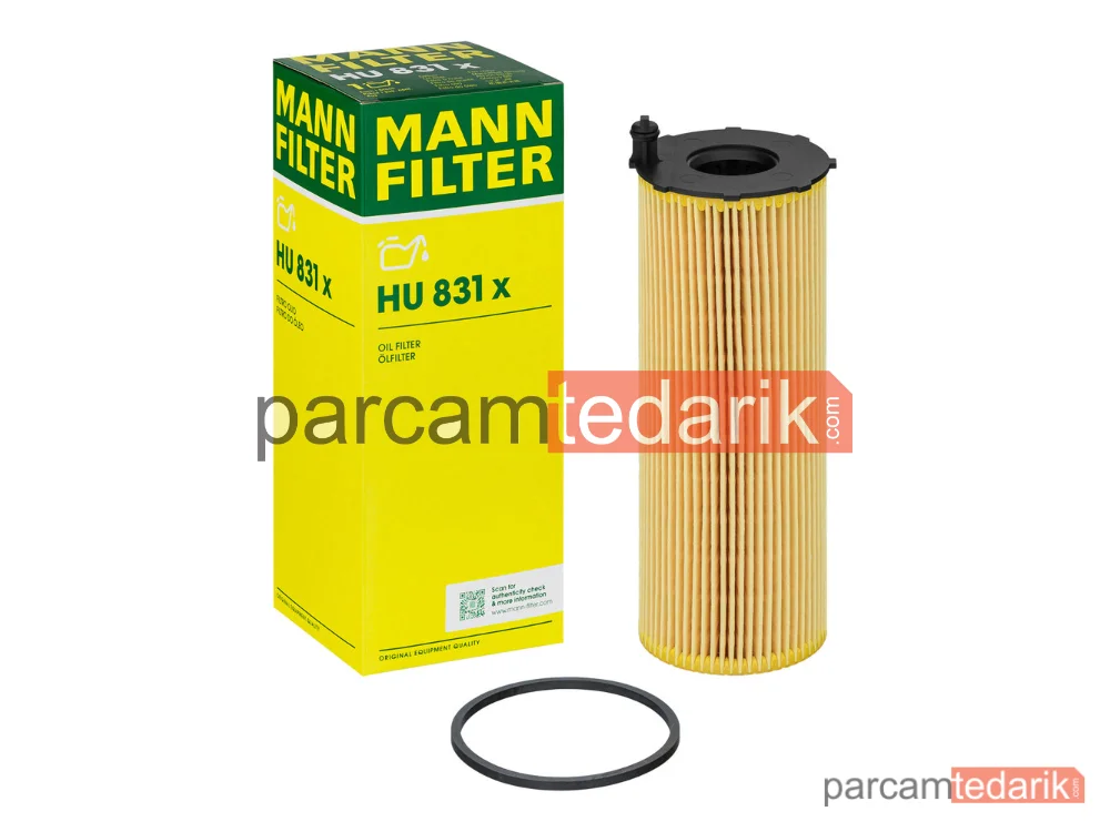 MANN FILTER HU831X | Yağ Filtresi — Audi A8 3.0 TDI Quattro 03-10