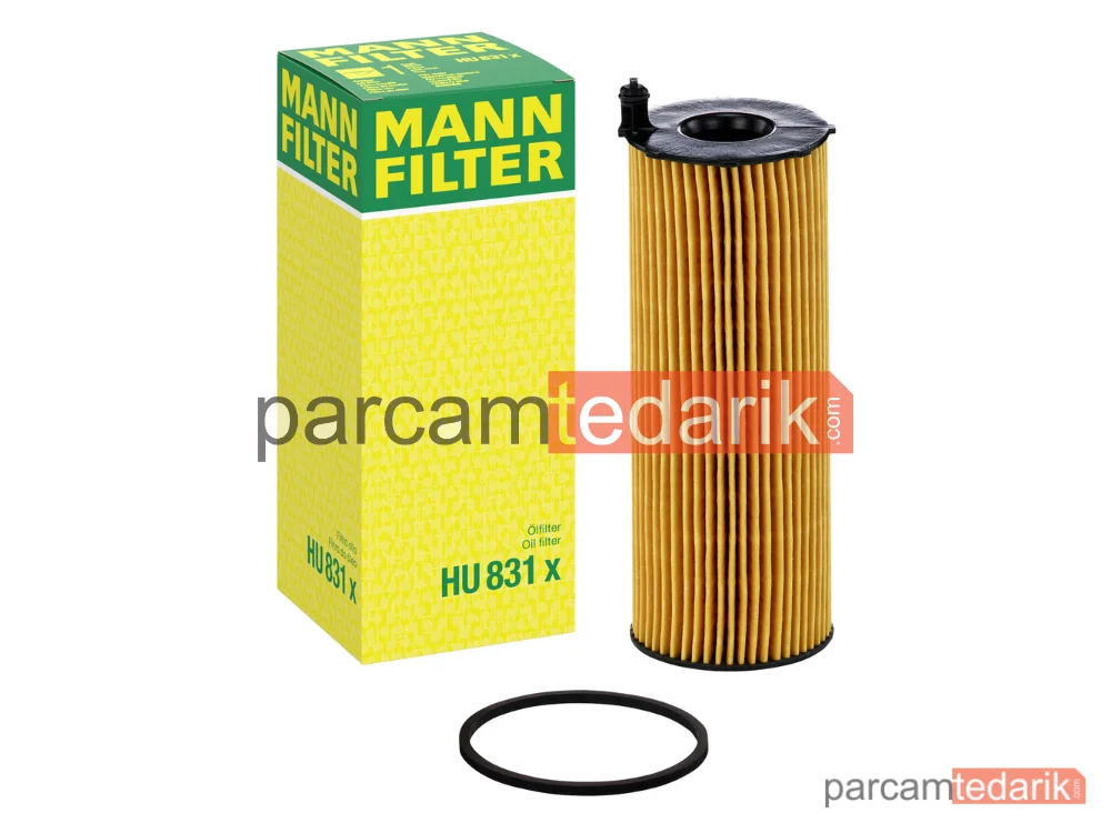 MANN FILTER HU831X | Yağ Filtresi — Audi A8 3.0 TDI Quattro 03-10