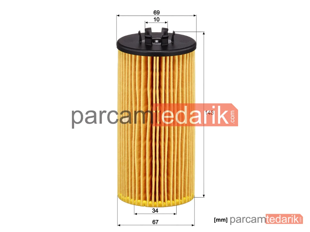 MANN FILTER HU835/1Z | Yağ Filtresi — Audi A4 S4 Quattro 03-04, A4 Cabrio S4 Quattro 04-09