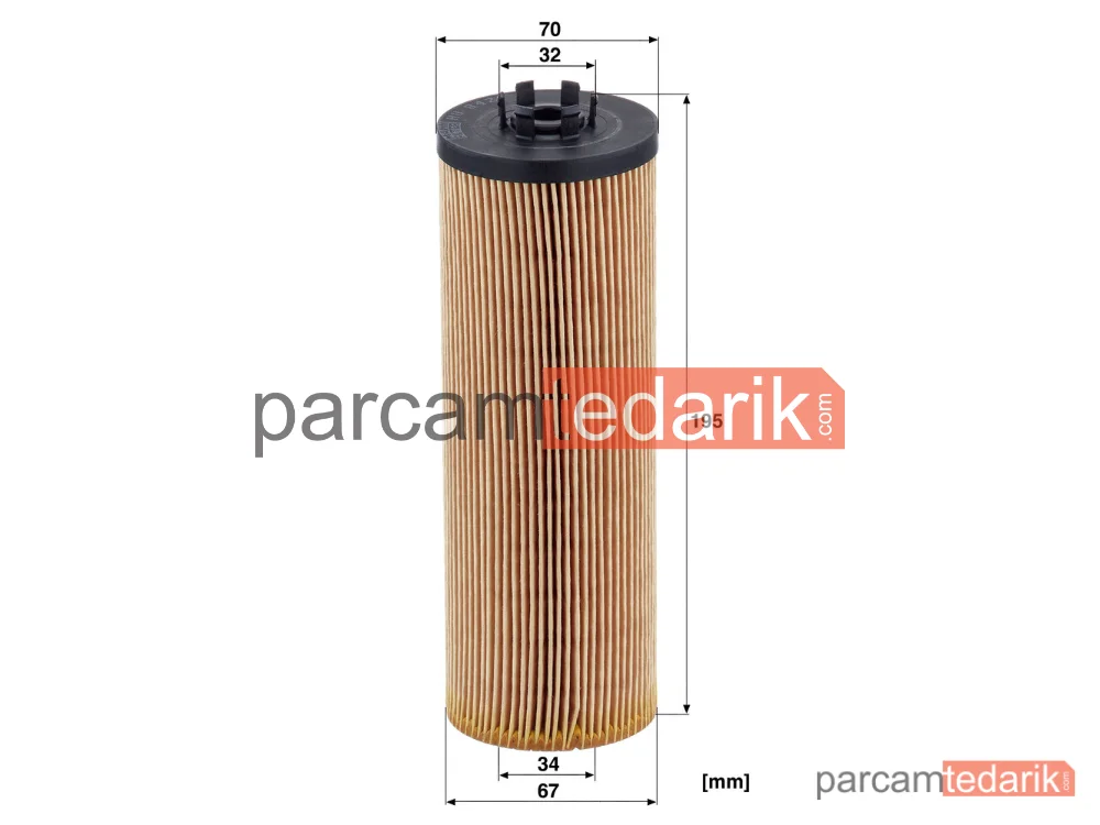 MANN FILTER HU842X | Yağ Filtresi — Volkswagen Passat 2.5 TDİ 98-00