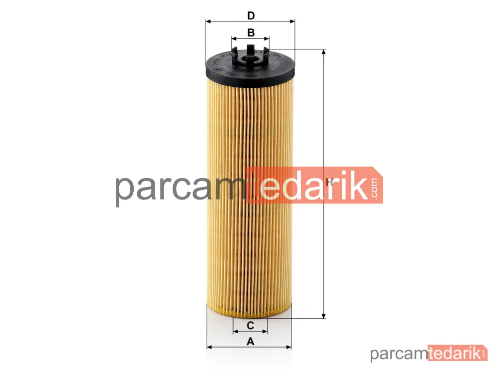 MANN FILTER HU842X | Yağ Filtresi — Volkswagen Passat 2.5 TDİ 98-00