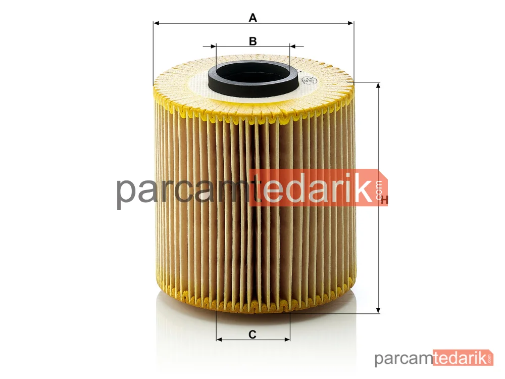 MANN FILTER HU921X | Yağ Filtresi — BMW 3 Serisi E30 84-91