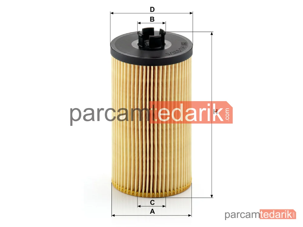 MANN FILTER HU931/5X | Yağ Filtresi — Mercedes-Benz Vario 613 D / 614 D 06=>
