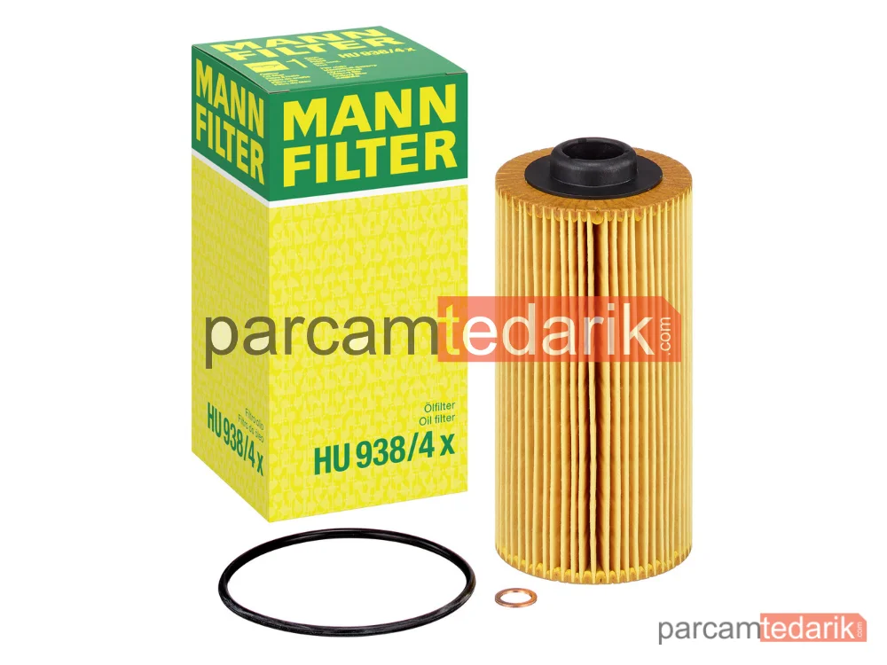 MANN FILTER HU938/4X | Yağ Filtresi — BMW 7 Serisi E38 94-01