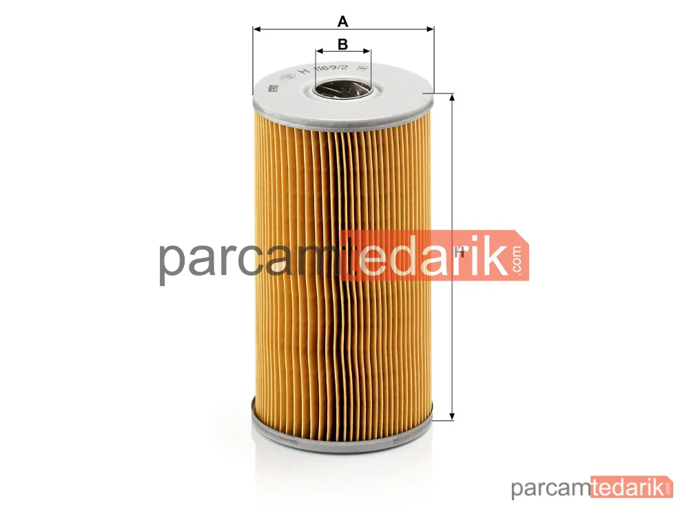 MANN FILTER H1169/2 | Yağ Filtresi — VAG