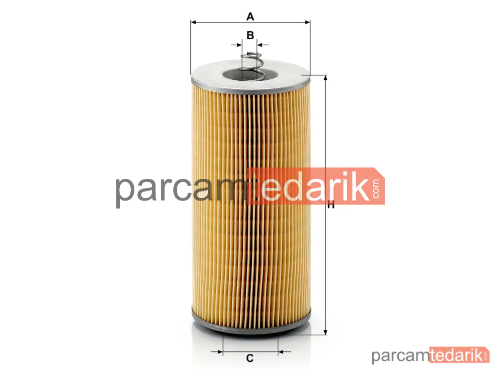 MANN FILTER H12110/2X | Yağ Filtresi — Mercedes-Benz Atron 1635 S 12=>, SK 87-96