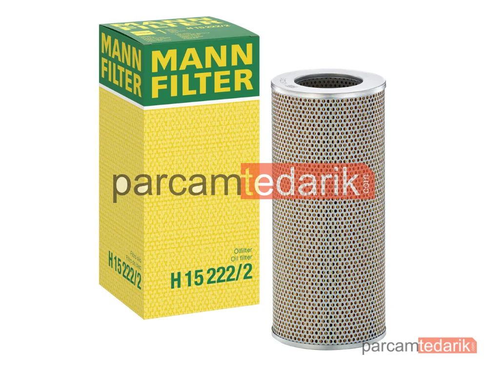 MANN FILTER H15222/2 | Yağ Filtresi — Demag-Deutz-Fahr