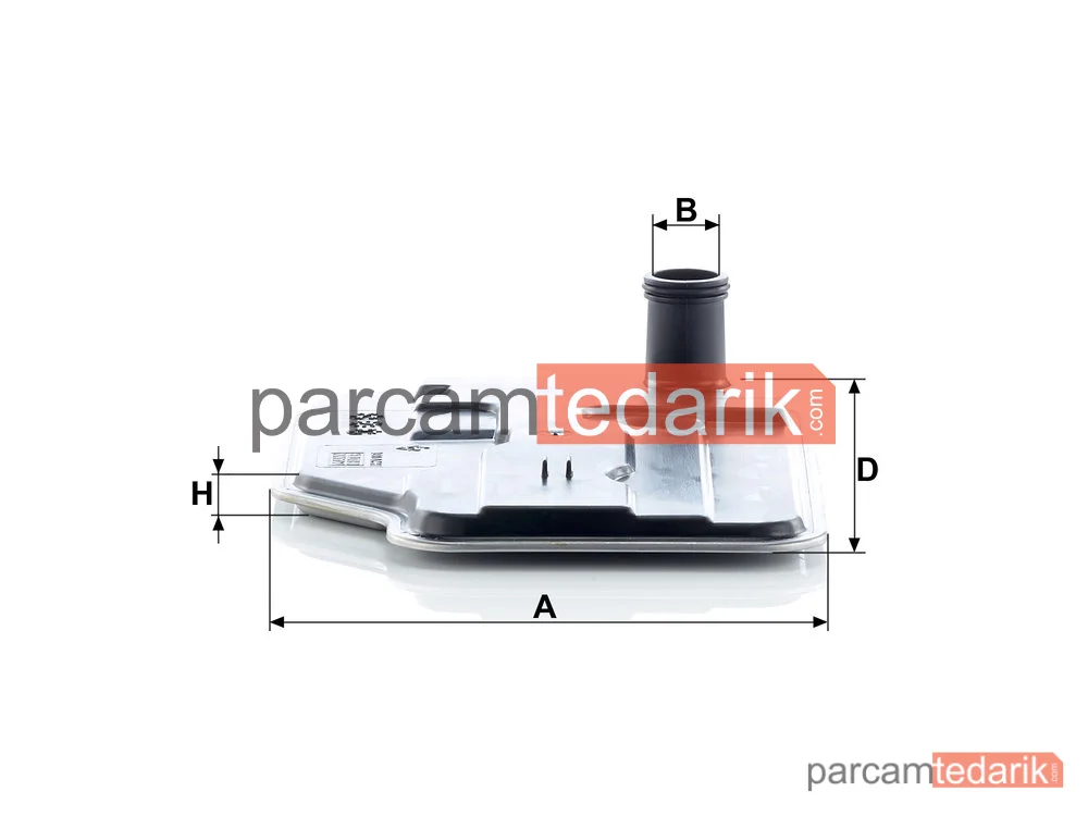 MANN FILTER H27001 | Yağ Filtresi — Mercedes-Benz M Serisi W166 11-15