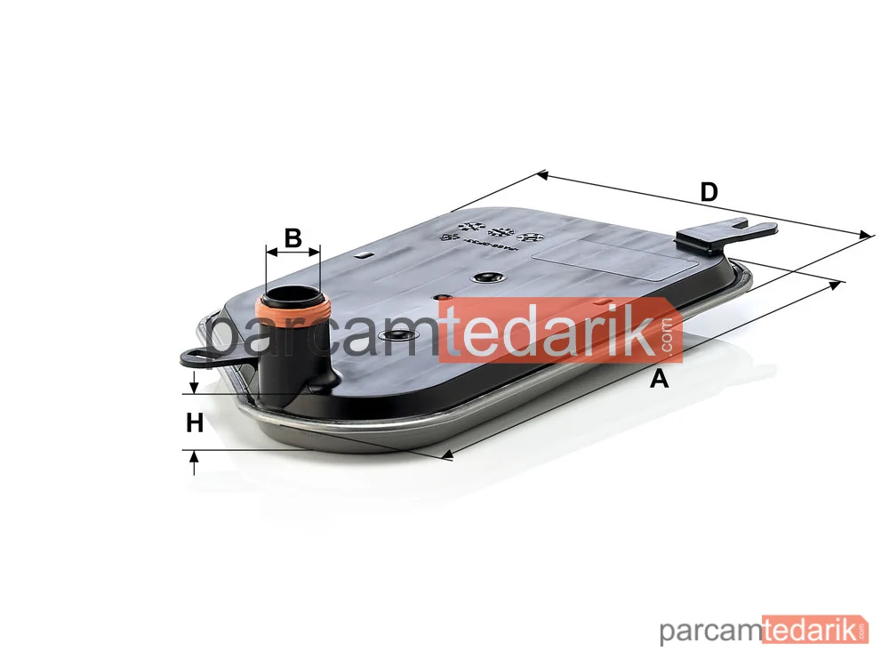 MANN FILTER H2826KIT | Yağ Filtresi — Audi A4 2.0 FSİ 02-04, A4 Cabrio 2.0 Tfsi 16V 06-09