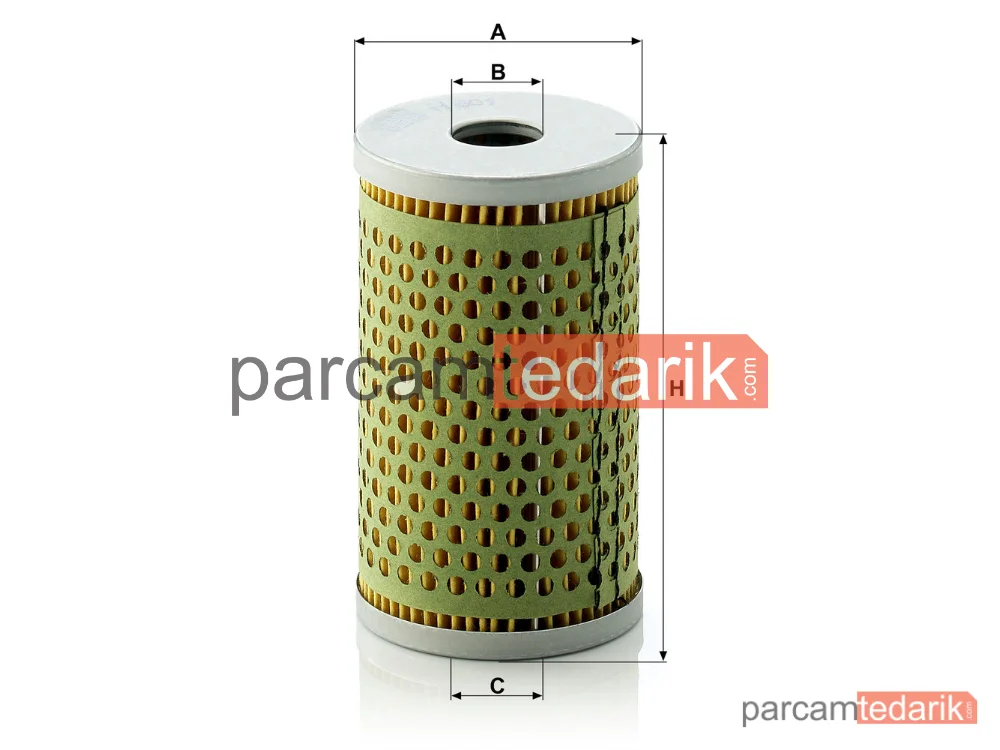 MANN FILTER H601 | Yağ Filtresi — BMW 1500-2000 61-72, Mercedes-Benz Ponton W180 54-59, SL W121 55-63