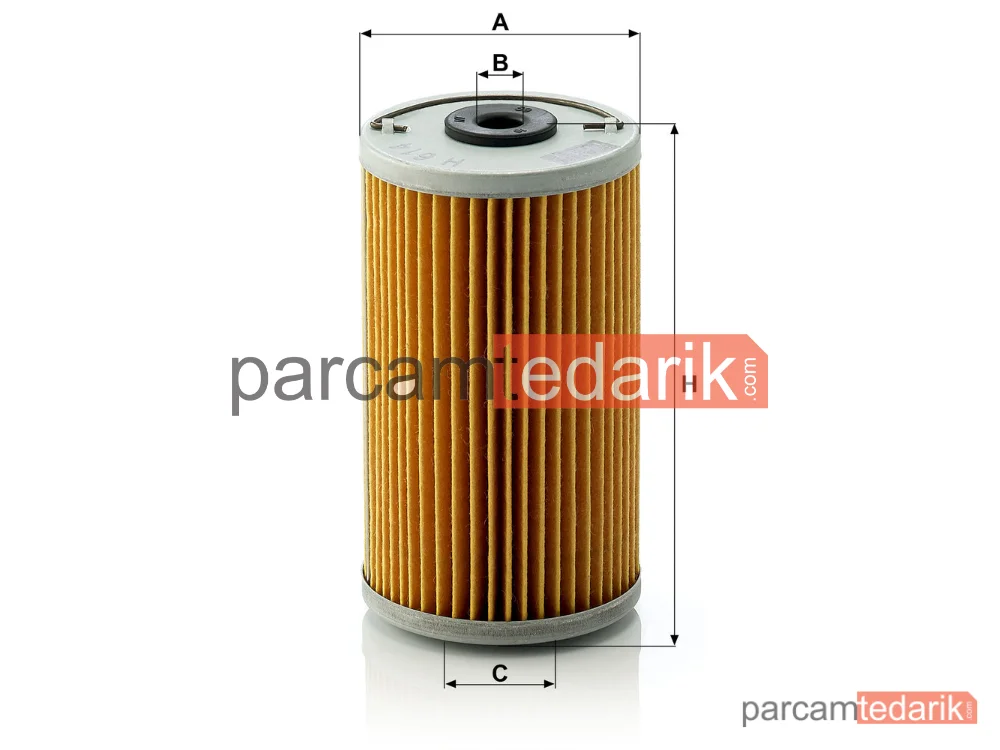 MANN FILTER H614X | Yağ Filtresi — Mercedes-Benz 123 Sedan W123 80-85