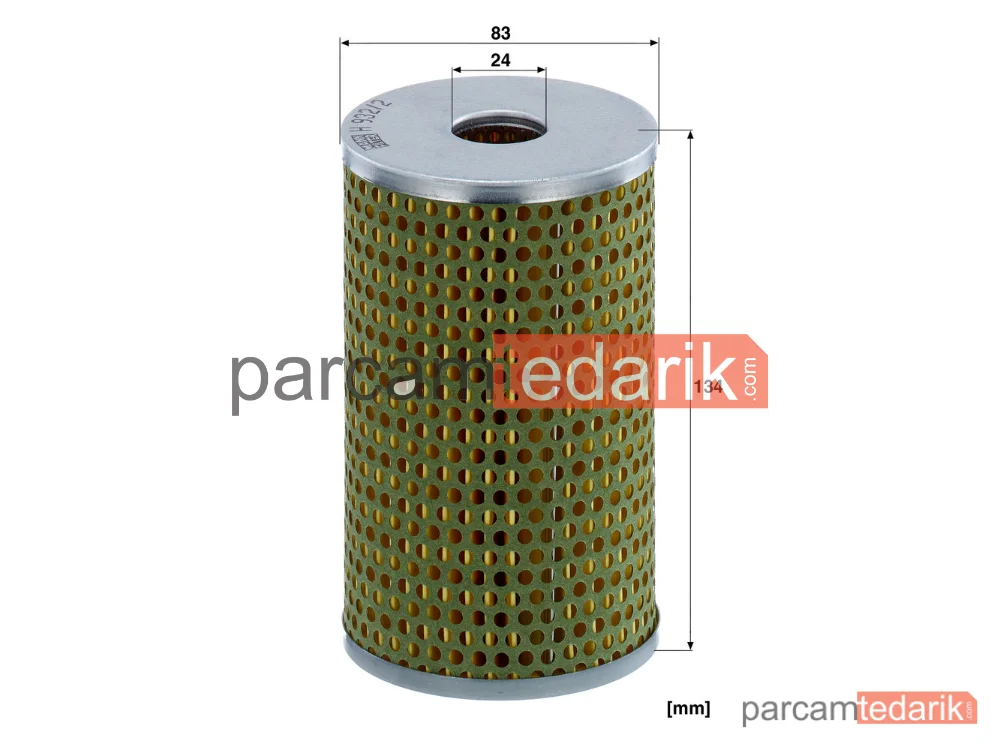 MANN FILTER H932/2T | Yağ Filtresi — DAF F1100 78-88, F1200 FA 1200 DD 69-81