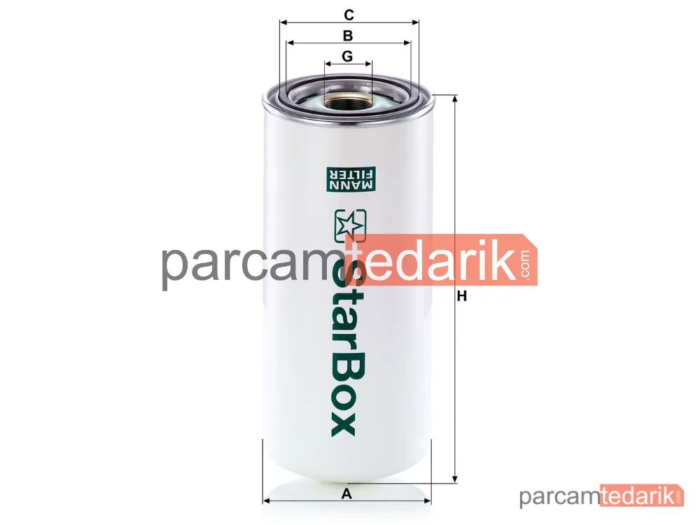 MANN FILTER LB13145/20 | Endüstriyel Filtre Ingersoll-Rand