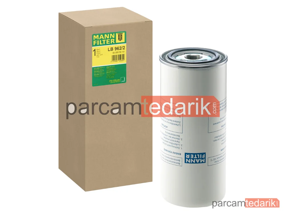 MANN FILTER LB962/2 | Endüstriyel Filtre