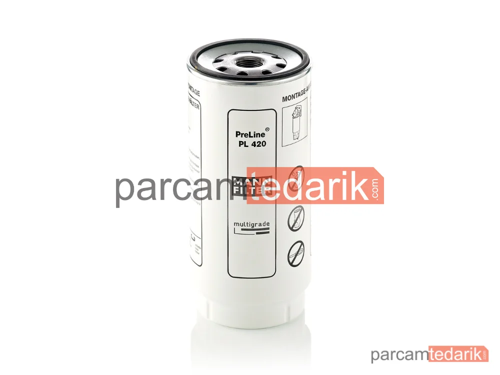 MANN FILTER PL420X | Yakıt Filtresi — DAF 95 XF 97-02, CF 75 01-13,CF 85 01-13