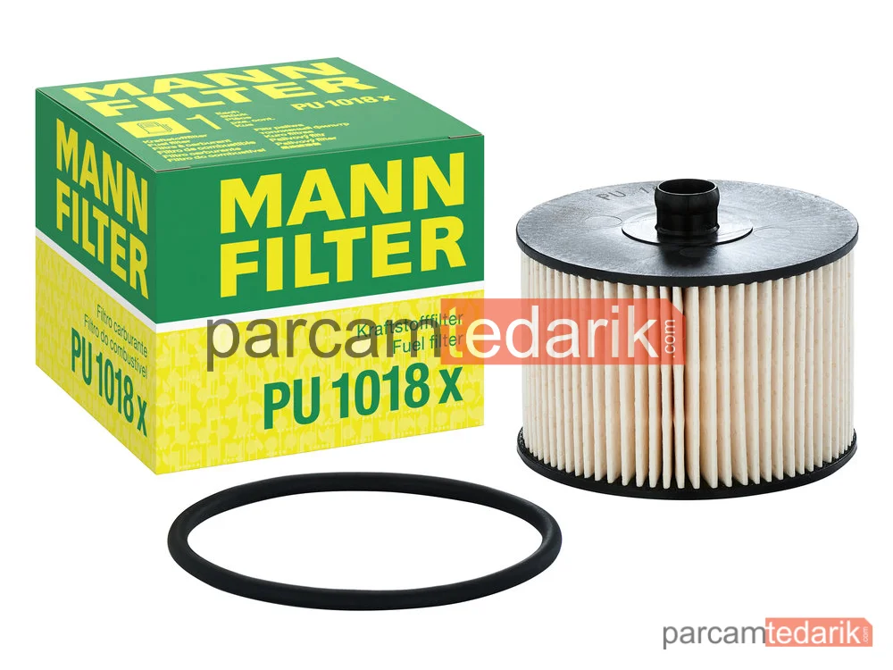 MANN FILTER PU1018X | Yakıt Filtresi — Citroen C4 I 2.0 HDİ 04-11, C5 III 2.0 HDİ 08=>, Jumpy 2.0 HDİ 07=>