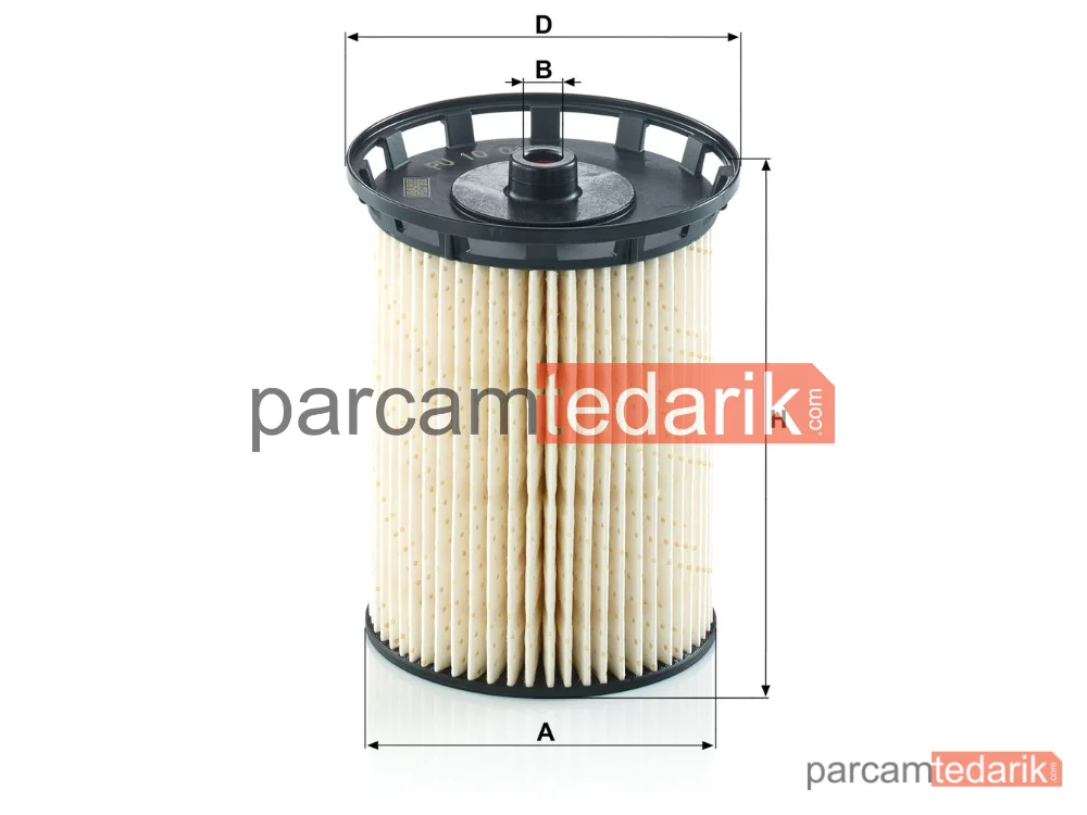 MANN FILTER PU10010Z | Yakıt Filtresi — Audi Q7 3.0 TDİ Quattro 15-19