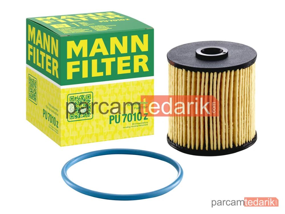 MANN FILTER PU7010Z | Yakıt Filtresi — Dizel Peugeot 208 I 1.6 HDI 13 =>, 308 II 1.6-2.0 HDI 13=>