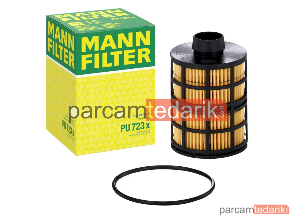 MANN FILTER PU723X | Yakıt Filtresi — Fiat Doblo MPV 1.3 JTD 05=>, Punto 1.9 JTD 01-12, Albea 1.3 JTD 03-09