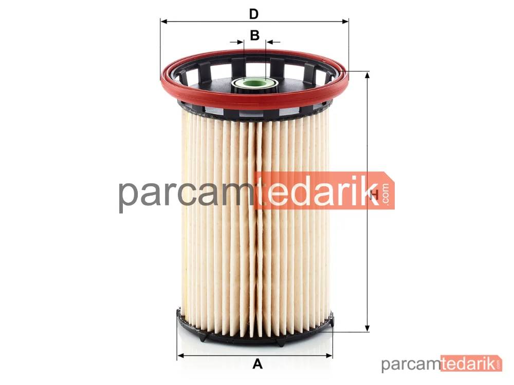 MANN FILTER PU8007 | Yakıt Filtresi — Porsche Cayenne 3.0 D 10=>