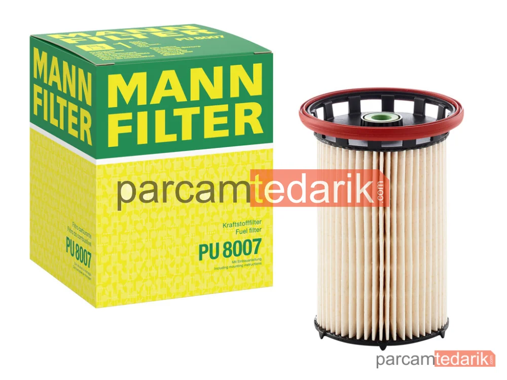 MANN FILTER PU8007 | Yakıt Filtresi — Porsche Cayenne 3.0 D 10=>