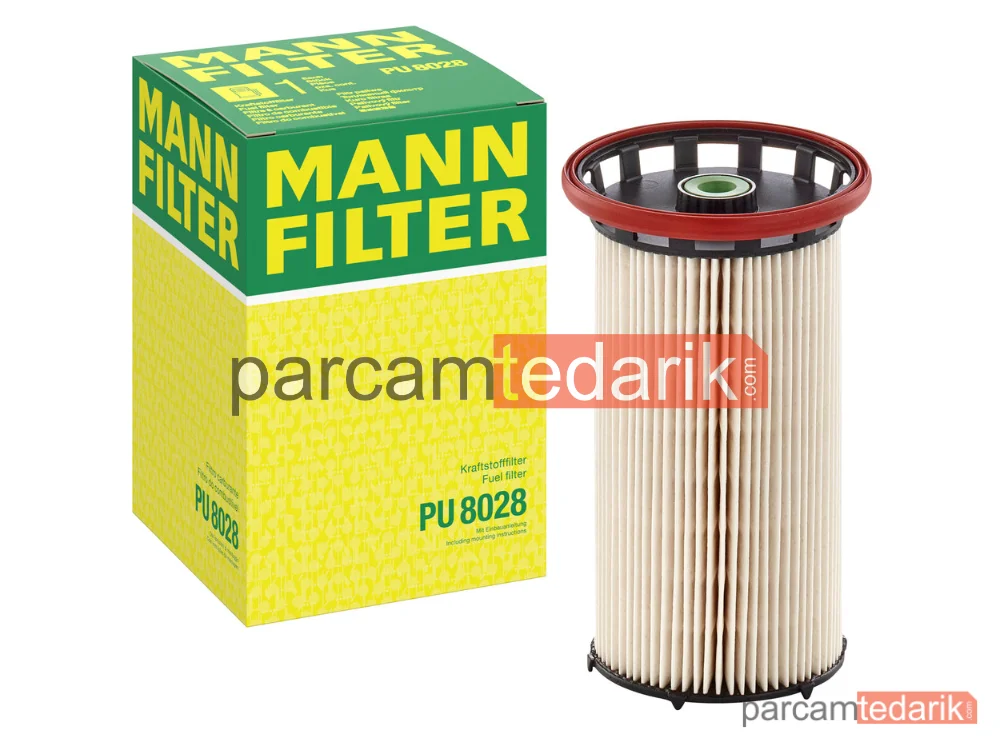 MANN FILTER PU8028 | Yakıt Filtresi — Sensörsüz VW Passat (B8) 1.6 TDI Dcxa/2.0 TDI 14 =>
