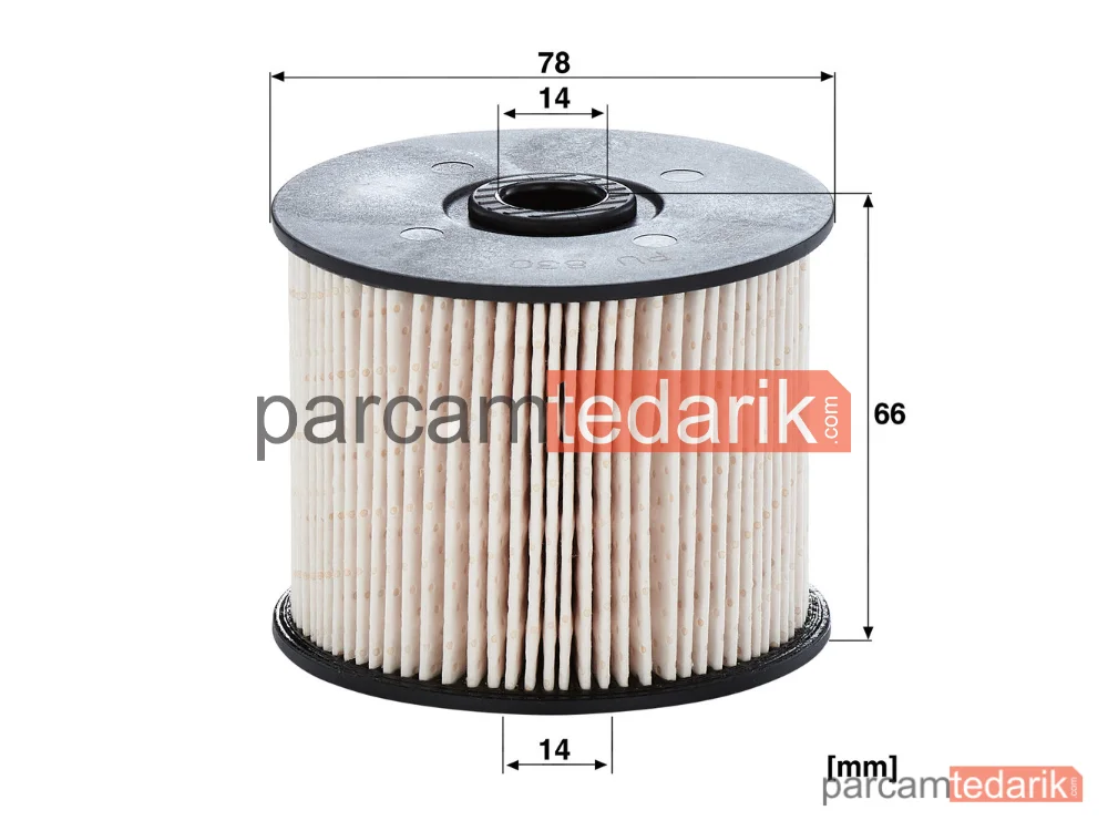 MANN FILTER PU830X | Yakıt Filtresi — Peugeot Partner MPV 2.0 HDİ 00-08