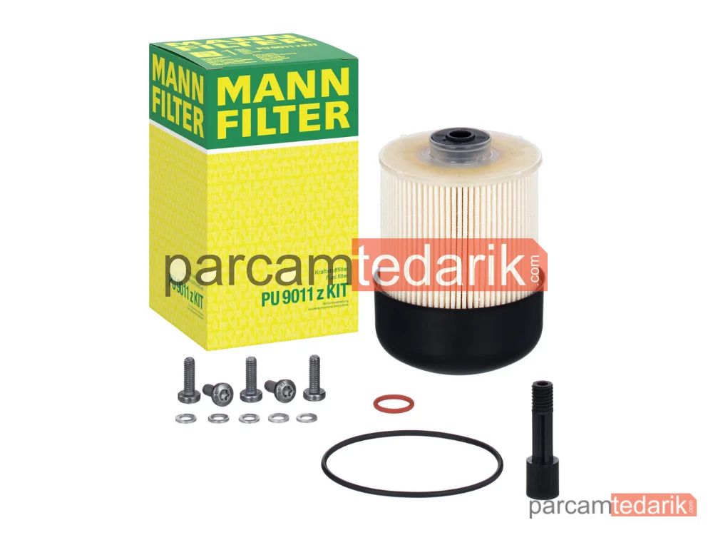 MANN FILTER PU9011ZKIT | Yakıt Filtresi — Renault Clio IV 1.5 DCI K9K 12 =>, Kangoo II 1.5 DCI K9K 09 =>