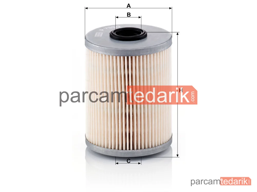 MANN FILTER P733/1X | Yakıt Filtresi — Renault Master 1.9 DCİ 00=>, 1.9 DTİ 00=>, 2.5 DCİ 98=>