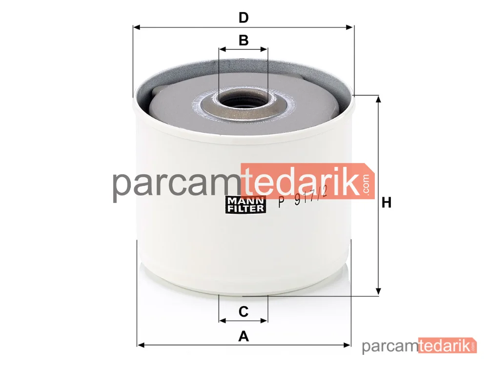 MANN FILTER P917/2X | Endüstriyel Filtre