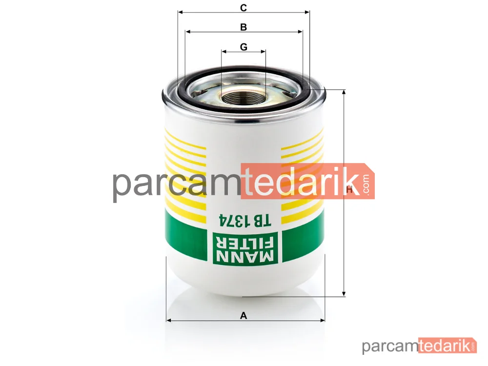 MANN FILTER TB1374X | Hava Kurutucu Mercedes-Benz T2/LN1 667.361 86-94