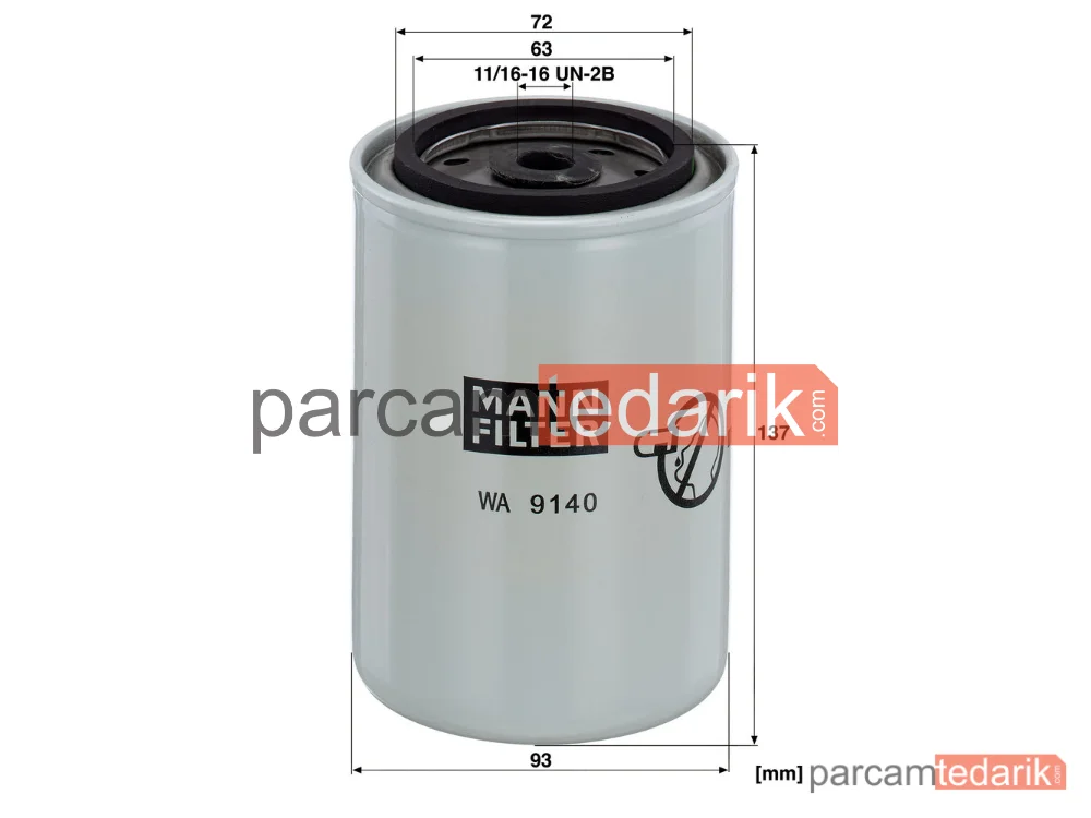 MANN FILTER WA9140 | Endüstriyel Filtre