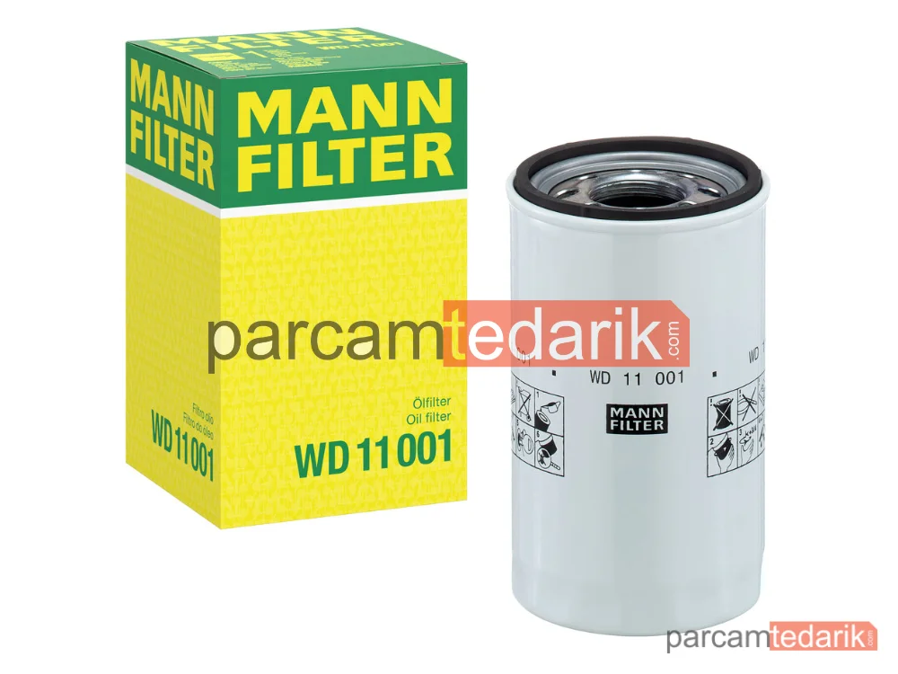 MANN FILTER WD11001 | Endüstriyel Filtre