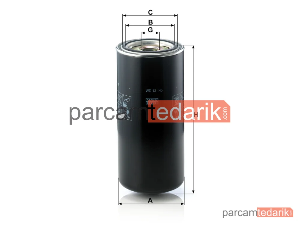 MANN FILTER WD13145 | Hidrolik Filtre Honamag Henschel