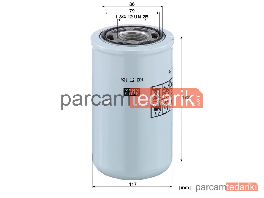 MANN FILTER WH12001 | Filtre
