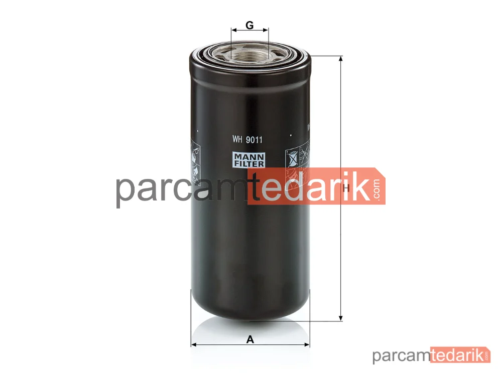MANN FILTER WH9011 | Endüstriyel Filtre