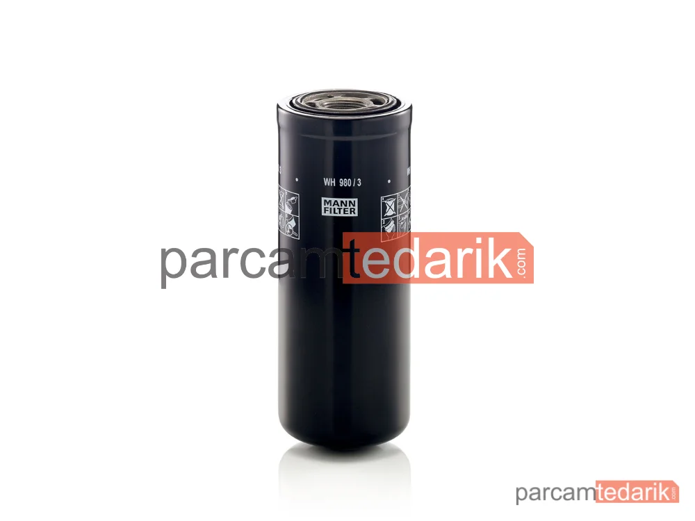MANN FILTER WH980/3 | Yağ Filtresi — Endüstriyel