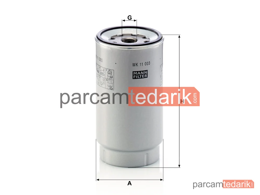 MANN FILTER WK11003Z | Yakıt Filtresi
