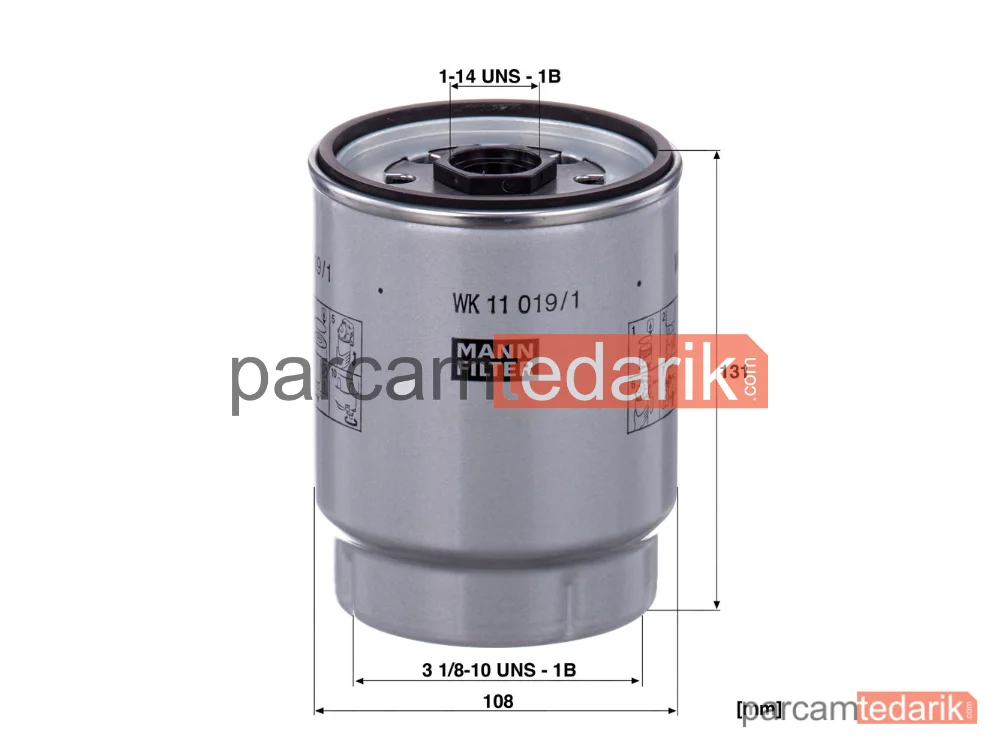 MANN FILTER WK11019/1Z | Yakıt Filtresi — Renault Trucks C Serisi 13=>, T SER