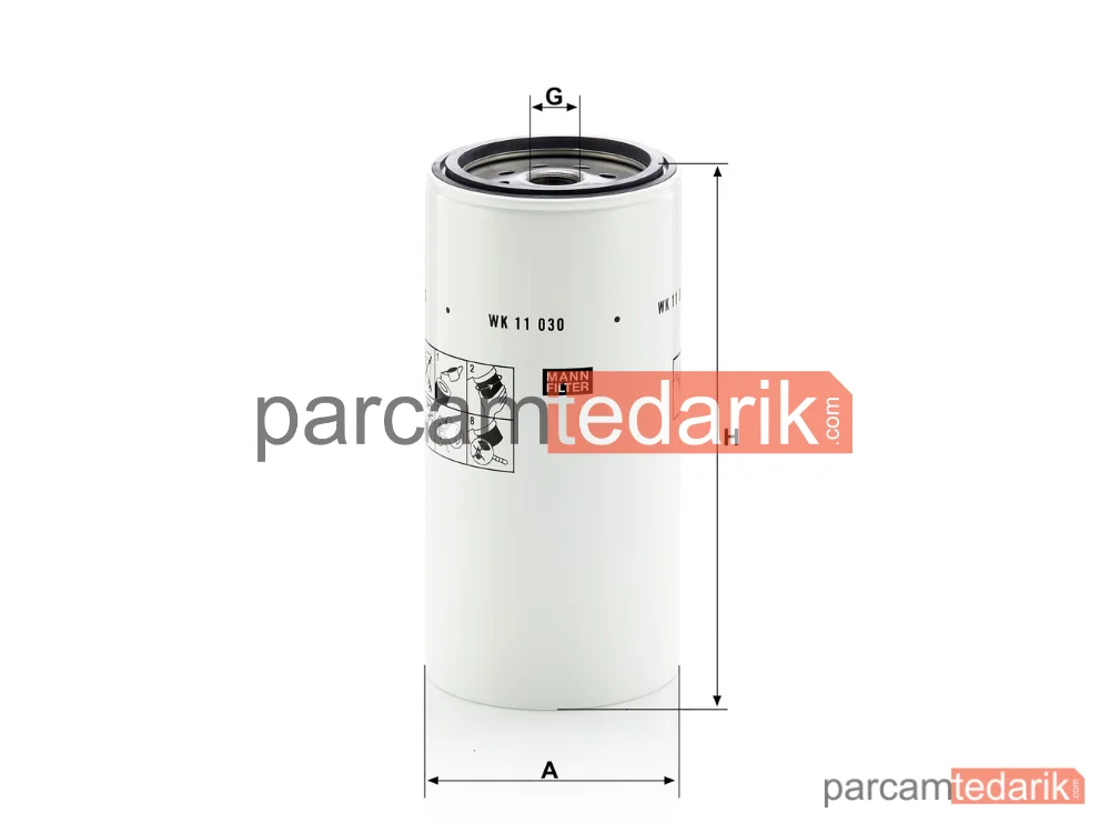 MANN FILTER WK11030X | Endüstriyel Filtre