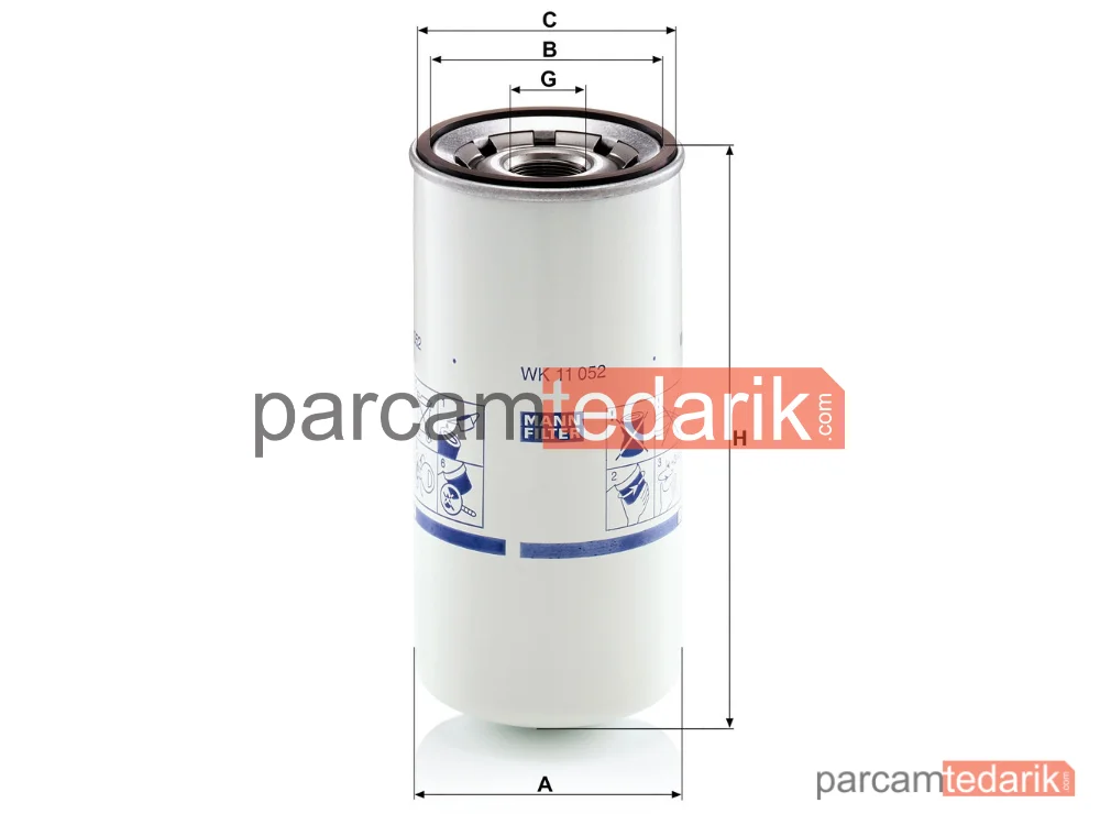 MANN FILTER WK11052 | Yakıt Filtresi
