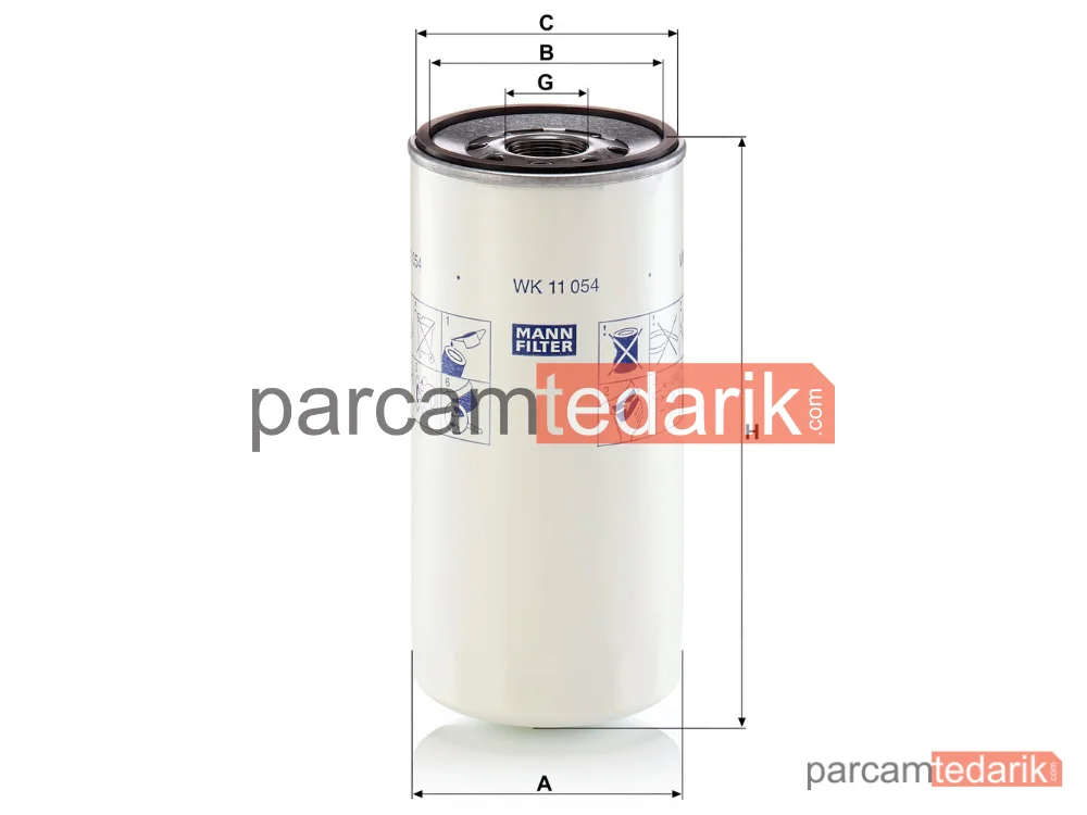 MANN FILTER WK11054 | Yakıt Filtresi