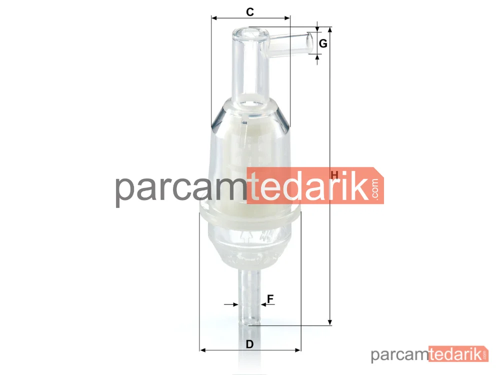 MANN FILTER WK31/5(10) | Yakıt Filtresi — Mercedes-Benz 190 W201 88-93, C Serisi W202 93-00