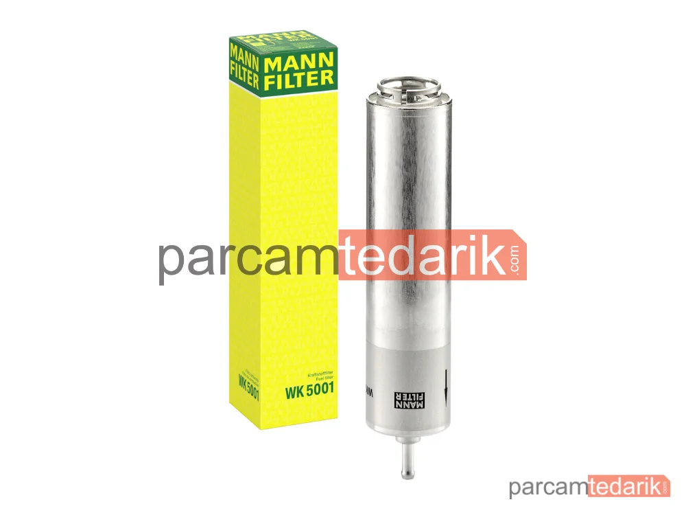 MANN FILTER WK5001 | Yakıt Filtresi — BMW 3 Serisi E90 04-11, 3 Touring E91 04-12, 3 Coupe E92 06-13