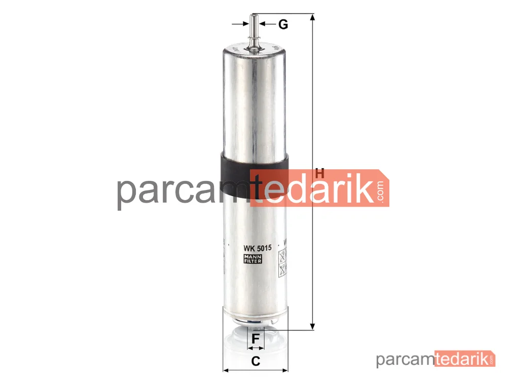 MANN FILTER WK5015 | Yakıt Filtresi
