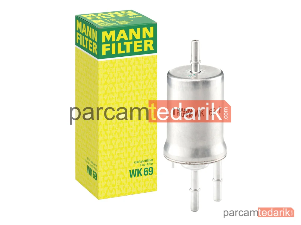 MANN FILTER WK69 | Yakıt Filtresi — Skoda Octavia II 2.0 FSİ 04-08