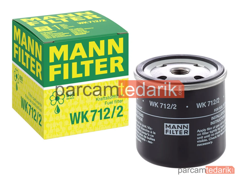 MANN FILTER WK712/2 | Yakıt Filtresi — Fendt Farmer 72=>