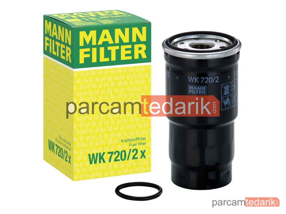 MANN FILTER WK720/2X | Yakıt Filtresi — Toyota Corolla IX Verso 2.0 D-4D 02-04